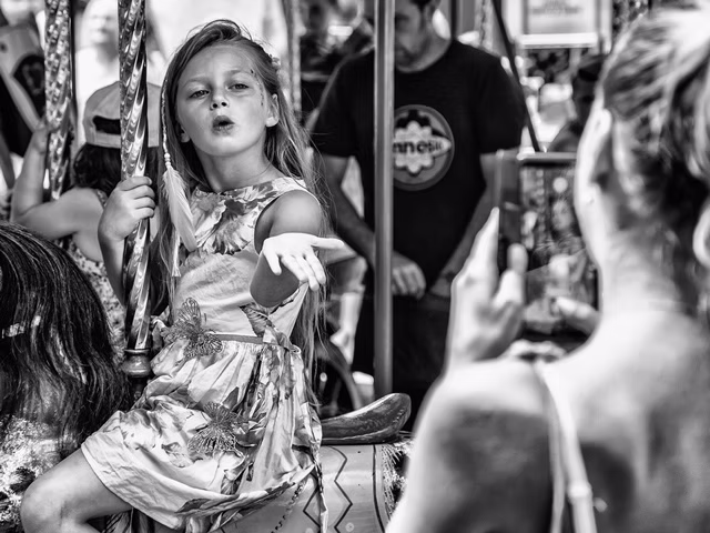 Commended: Blowing a Kiss - George Brown
